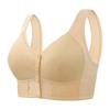 Soft Cotton Thin Cup Front Button Underwear Lace Underwire Vest Style Oversized Bra Women s Lightweight… More 36/80