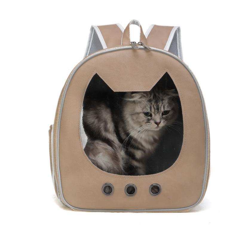 Atmungsaktiver Großer Haustierrucksack & Bett für Katzen und Hunde: Ganzjahres-Design, Tragbares Design
