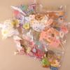 50/100 Pcs Cartoon Pattern Plastic Self-Adhesive Candy Bags Cookie Donut Bread Pastry Bag Food Packaging Resealable Gift Bag
