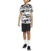 Nike Kids Logo Color-Block Panel Straight-Leg Shorts Kids Bottoms Black CJ9272-010