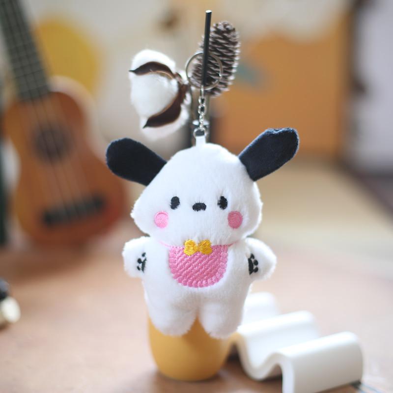 Keychain Plush Pochacco Charm Pp Cotton Stuffed Toy Gift For Girls Kids And