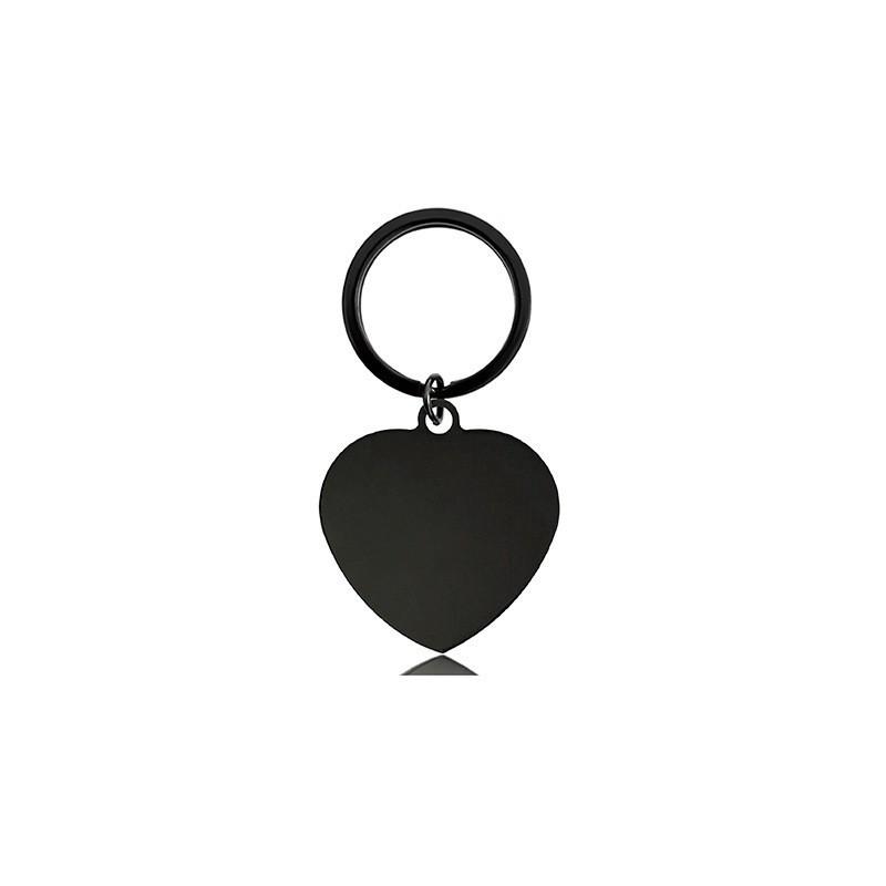 Stainless Steel Laser Engraved Festival Gift Keychain