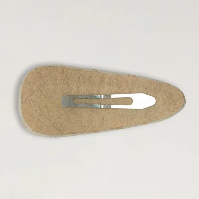 (W) Classic Logo Big Hairpin Cream