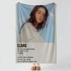 Music C-Clairo-o Throw Thick Comfort Flannel Quilt, Multi-scene Use Indoor Outdoor Daily Nap