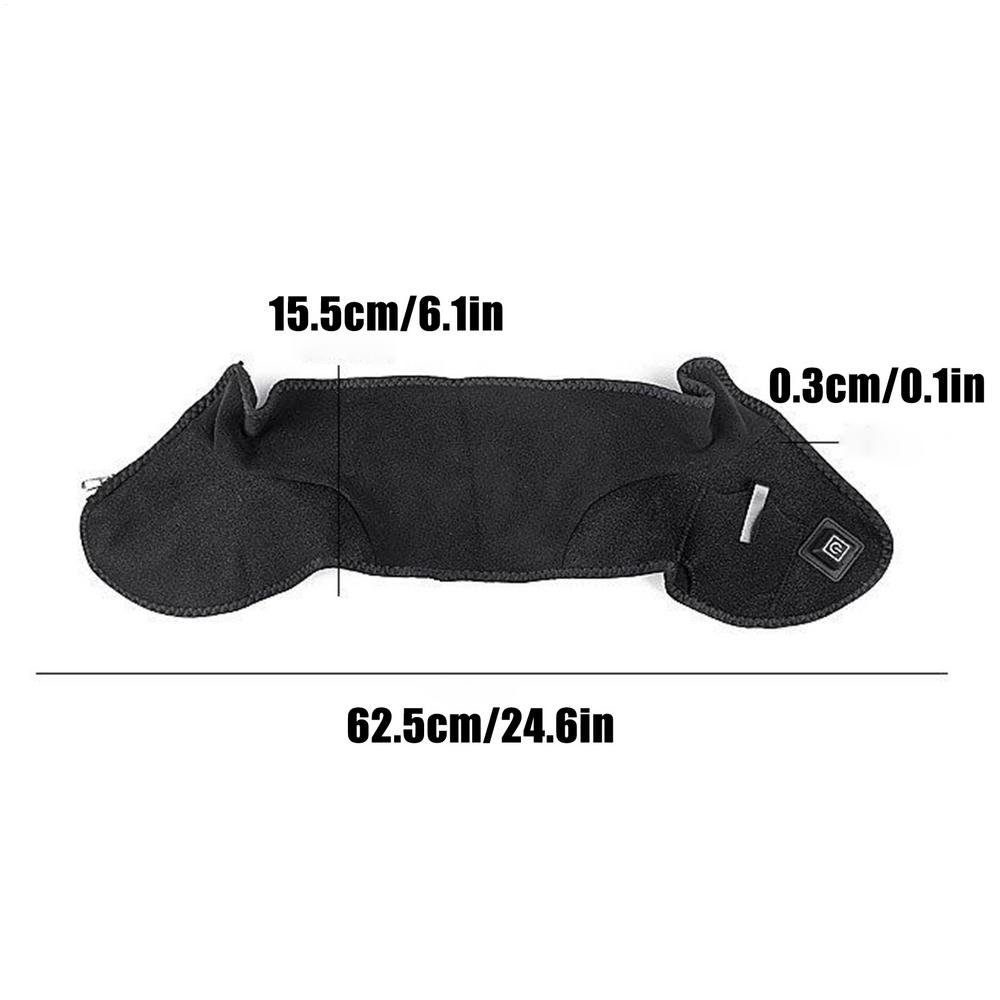 Neck Wrap Heating Pad 3-Level Foldable Breathable Electric Neck USB Heating Pad For Students Women Men Teens Adults Commuting