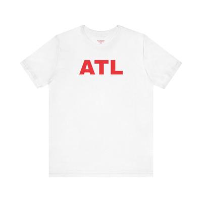 Atlanta Sports Tribute Unisex Tee Shirt, ATL City Falcons Hawks Braves Jersey T-Shirt, Fan Gift Shirt, Sports Team Apparel, Game Day Tee