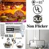 NS 2 Pack 7530 Lumen A19 60W LED Corn Light Bulbs E26 Medium Base 6500K Cool White for Home Garden Lighting Garage Backyard Office Household