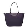 Le Pliage Green Zipper Closure Recycled Polyamide Canvas Tote Bag Women Tote Raspberry 2605919645
