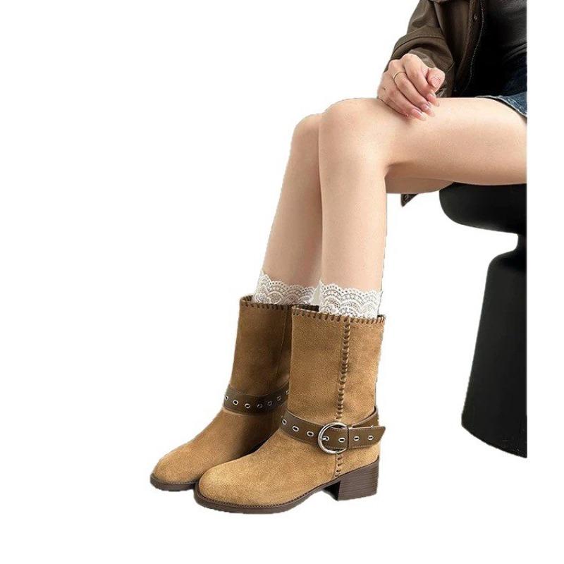 New autumn Martin boots women's versatile thick-soled heightening short boots fashion casual versatile short boots women