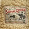 Lee STORM RIDER Corduroy Trucker Jacket 36 beige Back bore Women Used