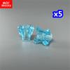 Non-Toxic 10Pcs/Lot Moc Bricks Rock 1X1 Crystal 4 Point Jewel Gem Stone 11127 Diy Educational Building Blocks Toys Kids Gifts