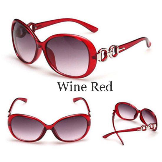 Fashionable Retro Style Sunglasses For Women Resin Lens Pc Frame New Design
