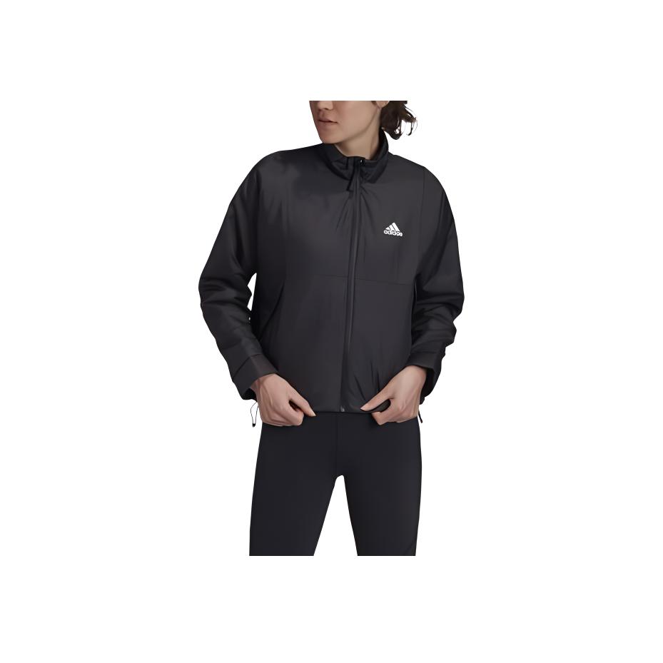 adidas Sportliche warme Jacke mit Stehkragen für Damen, Jacke, Schwarz, FT2554