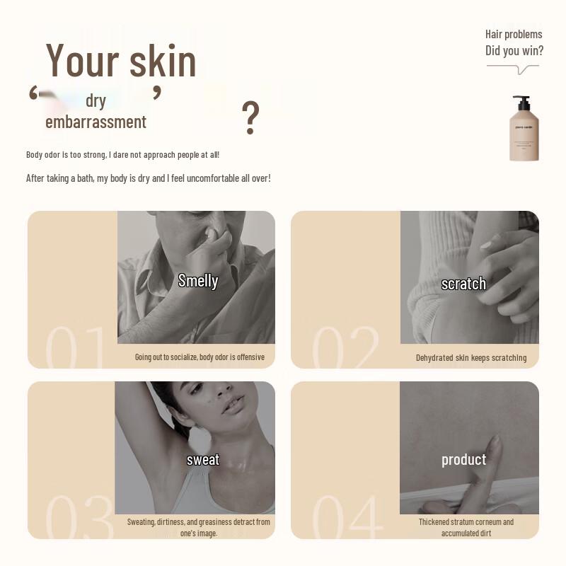 Pierre Cardin Amino Acid Luxuriant Fragrance Shower Gel