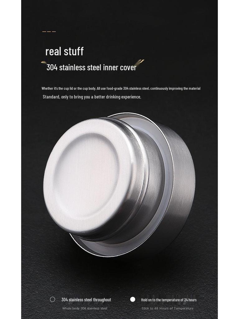 Kubek termiczny podróżny ze stali nierdzewnej 316 o dużej pojemności: Przenośna, Wysokiej klasy Sportowa Butelka na Wodę