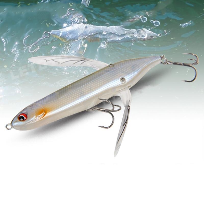 Topwater Dragonfly Fishing Lure Artificial Bait Wobbler Floating Fishing Crankbaits Artificial Baits Easy-to Use
