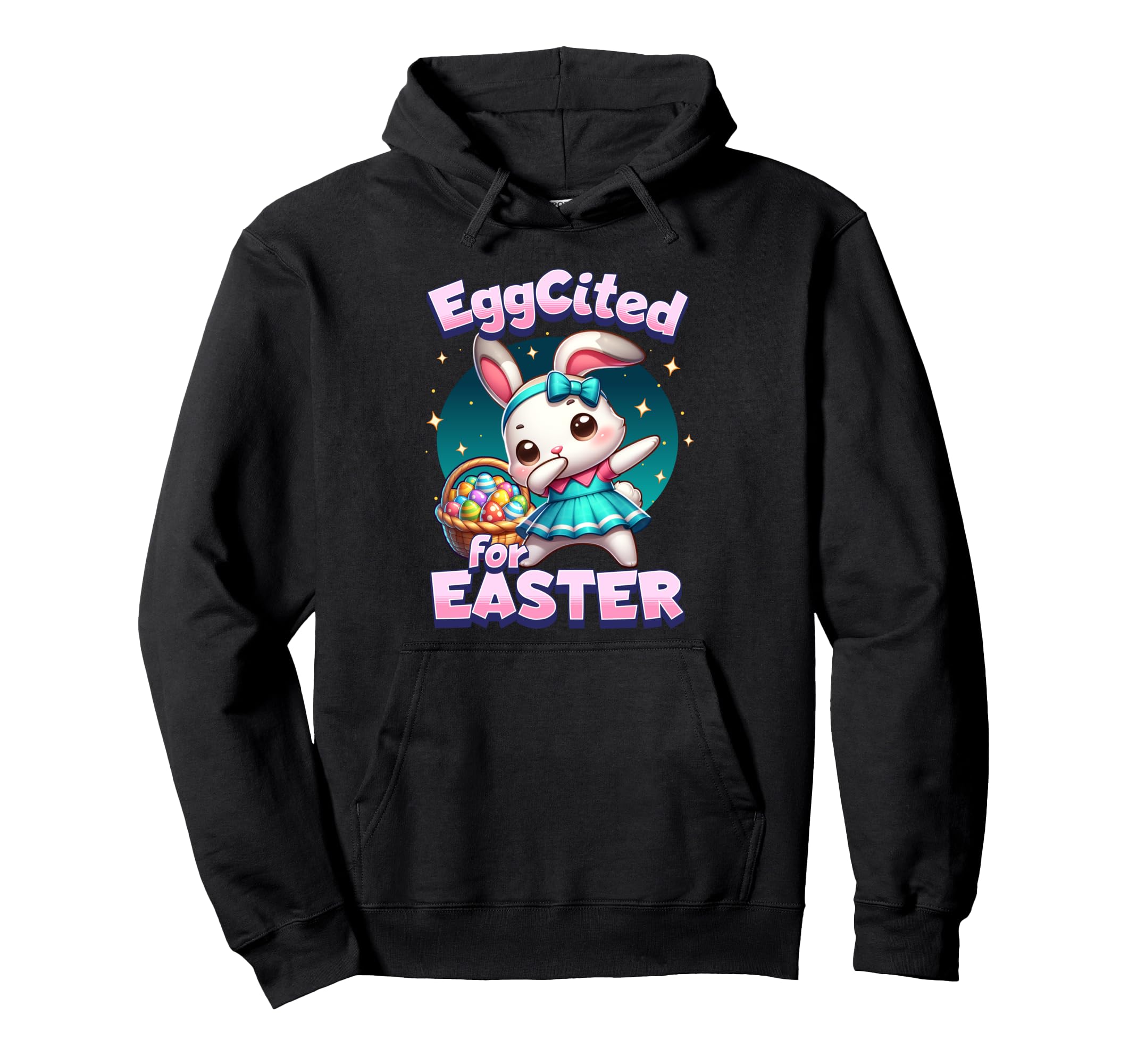 Eggsitted Girls Hoodie from the Easter Bunny Dubbing Egg Hunt
