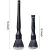 Ultra-Soft Car Detailing Brush Set, Scratch-Free Cleaning Brushes For Interior And Exterior, Air Vents, Dashboard, Wheels, Engine Bay, And Leather
