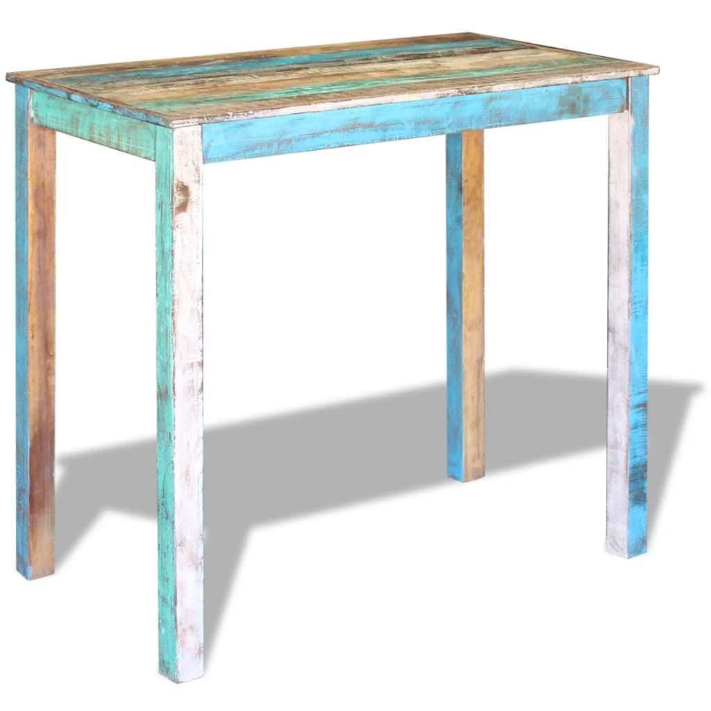 Bar Tables Bar Table Solid Reclaimed Wood 115X60x107 Cm
