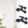 Door Top Hinges set US Type Door Stoppers set Heavy Duty Door Support Metal Hinges Pin Door Stop Simple Installation