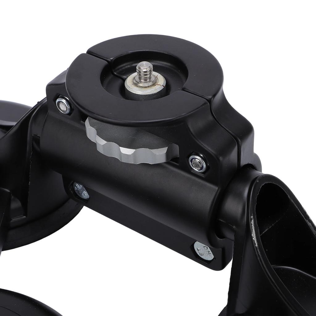 Triple Suction Cups Car Mount Fit for Insta360 X5 X4 X3 Action Camera Suction Cup Mount Holder for DSLR Mirrorless Camera 20KG Load Capacity