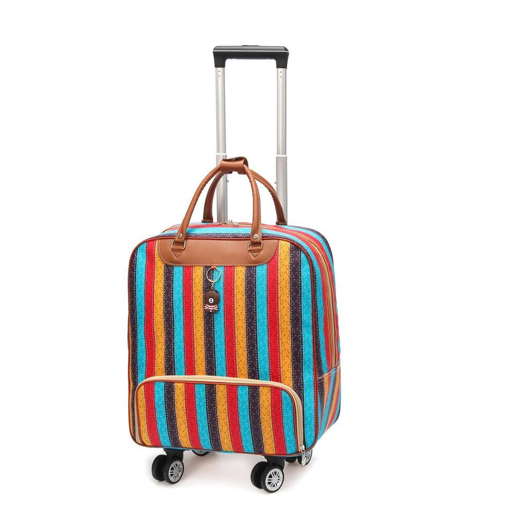 Borsa Trolley Grande Impermeabile da Donna con Ruote Universali