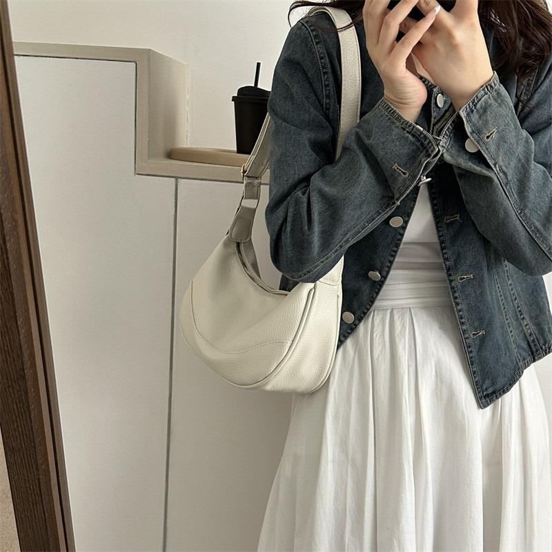 Simple Casual Large-capacity Tote Bag, Summer New Armpit Bag, Simple Casual Shoulder Messenger Bag