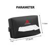 Leather Car Interior Tissue Box Holder Seat Back Storage Bag for Mitsubishi Outlander ASX Pajero Sport L200