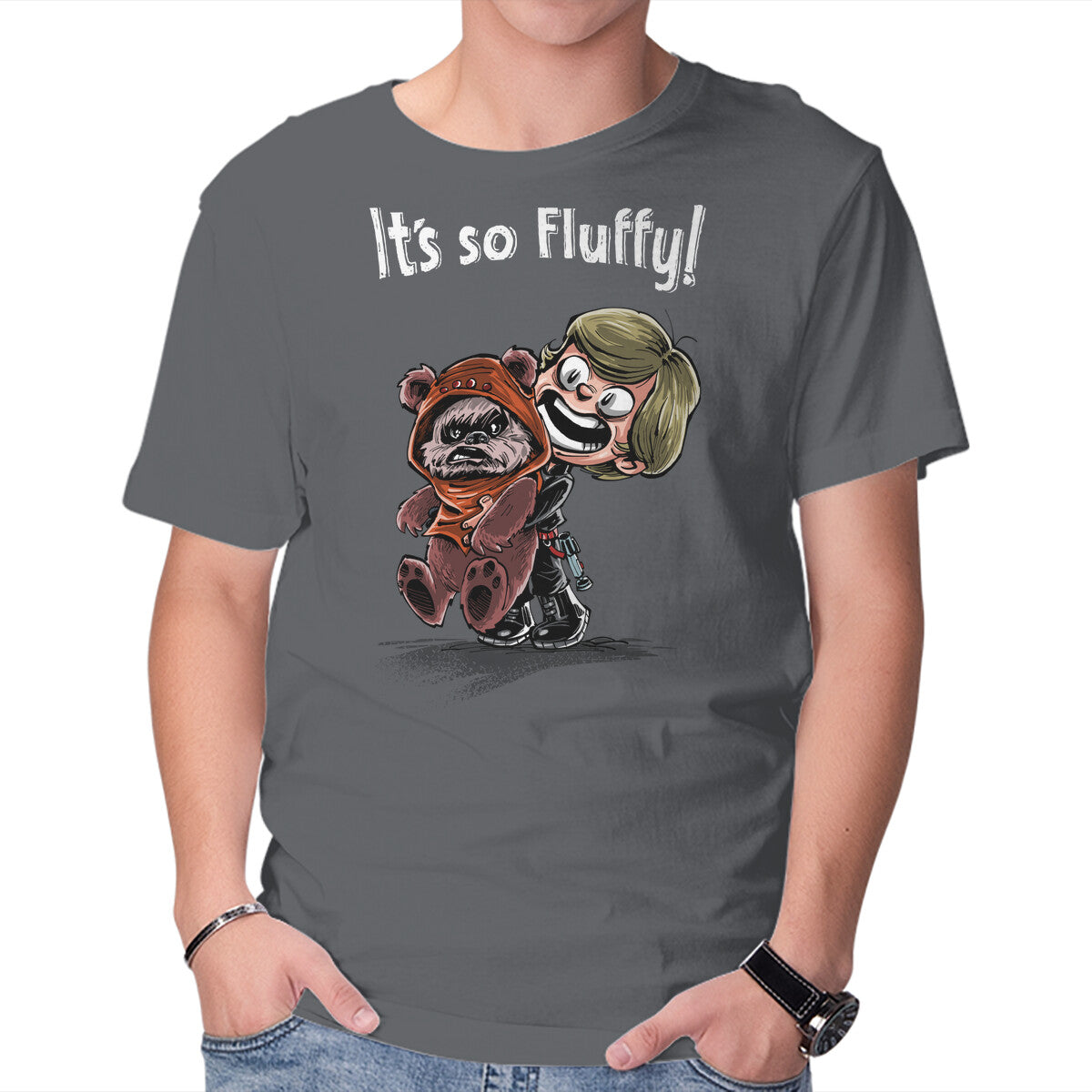 Unisex Crew Neck T-Shirt Star Fluffy Graphic Short Sleeve Casual Tee XL
