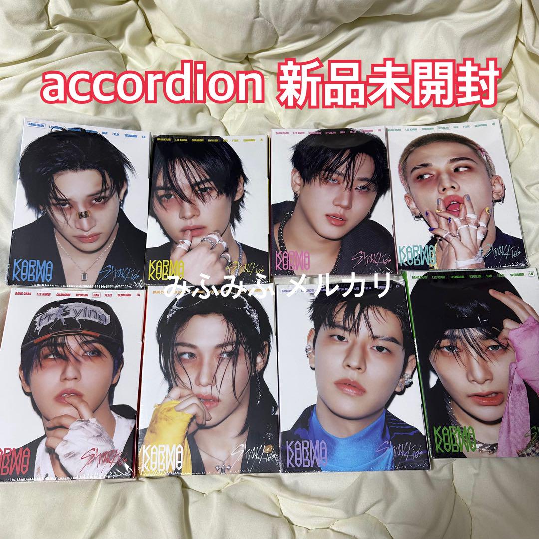 

[USED] Stray Kids KARMA ACCORDION 8-piece complete set SKIZ 3
