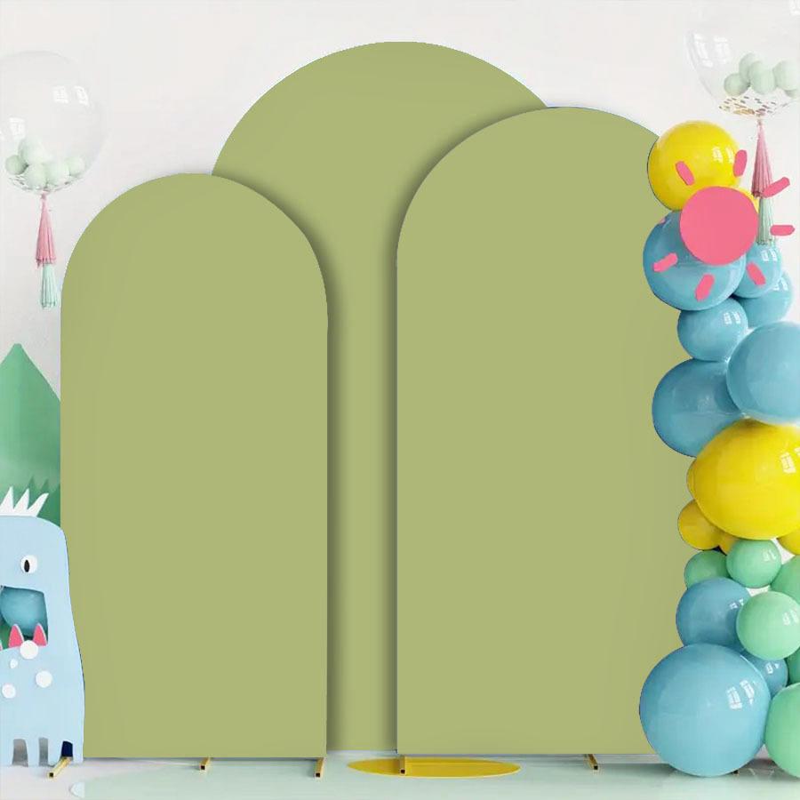 Wedding & Party Half-Round Stretch Arch Fabric Cover