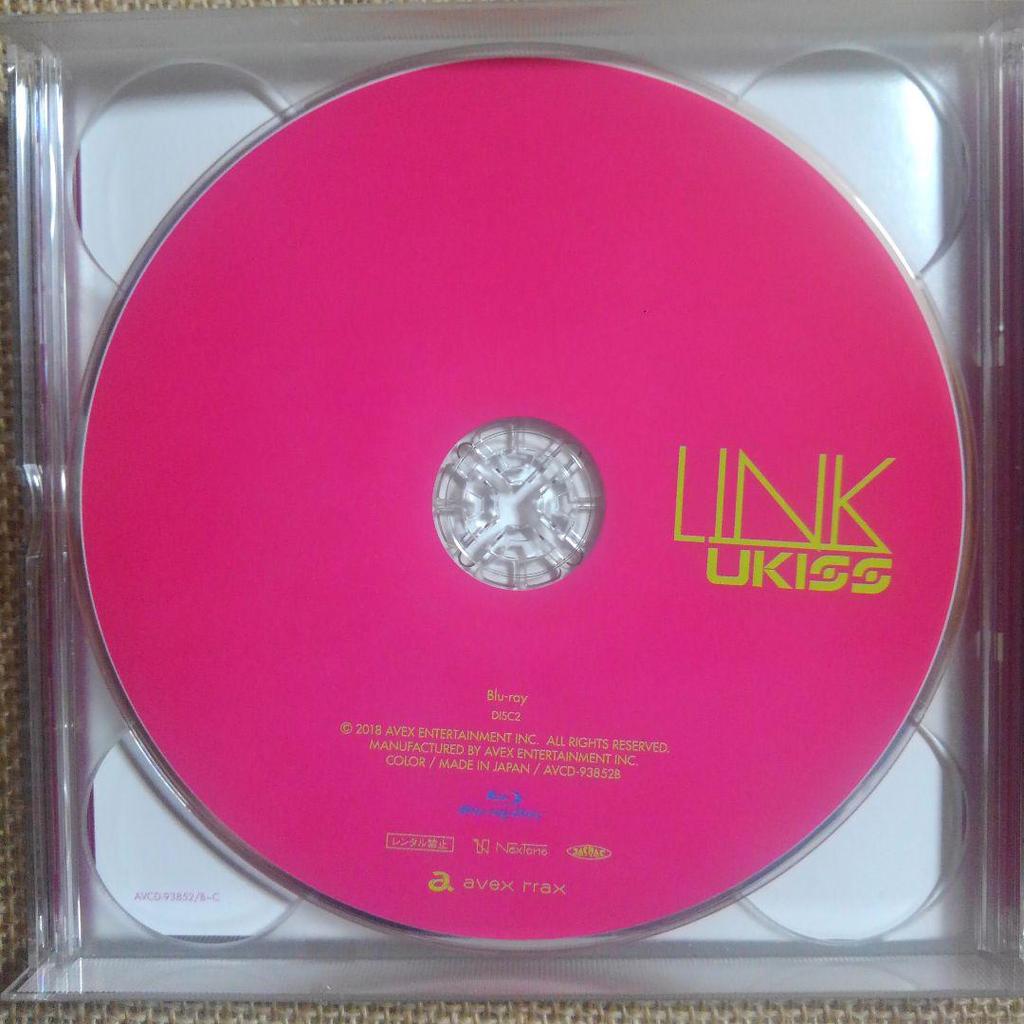 [USED] U-KISS "LINK" CD+2 Blu-ray