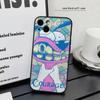 Cartoon Courage The Cowardly Dog-G For iPhone 13,17,11,12,16,14,15,Plus,Pro Max Soft Silicone Black Phone Case