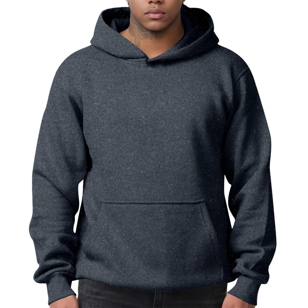 Men's Fleece Hoodie Casual Long Sleeve Sweatshirt