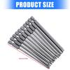 10Pcs Magnetic Screwdriver Set Batch Head Steel Slotted Screw Driver Bit Car Repair Electric Drill Power Tool