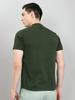 MONTE CARLO Men Regular Fit Olive Tshirt