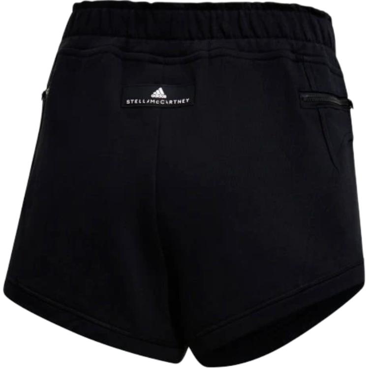 adidas Sports Shorts Women's Black Moderate Knitted Shorts EA2551