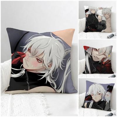 Game Date with Hot Death Cushion Cover Natural Linen Pillowcase Set AllinOne Decor for Sofa Bedroom  Chair