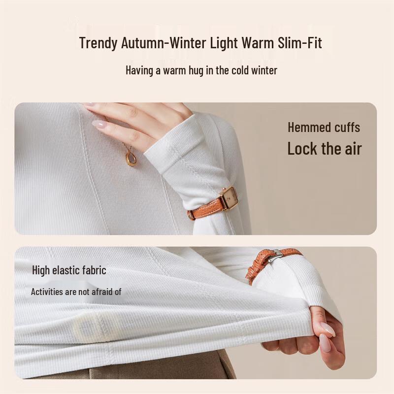 Langsha Women's Slim Fit Long Sleeve Base Layer Top