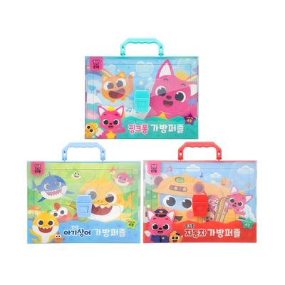 PINKFONG Draagbare Puzzel Serie (3 Soorten × 4 Niveaus) 4 Opties