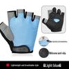 Unisex Breathable Half-Finger Fitness Gloves with Wrist Support and Anti-Slip Grip for Weightlifting and Exercise
