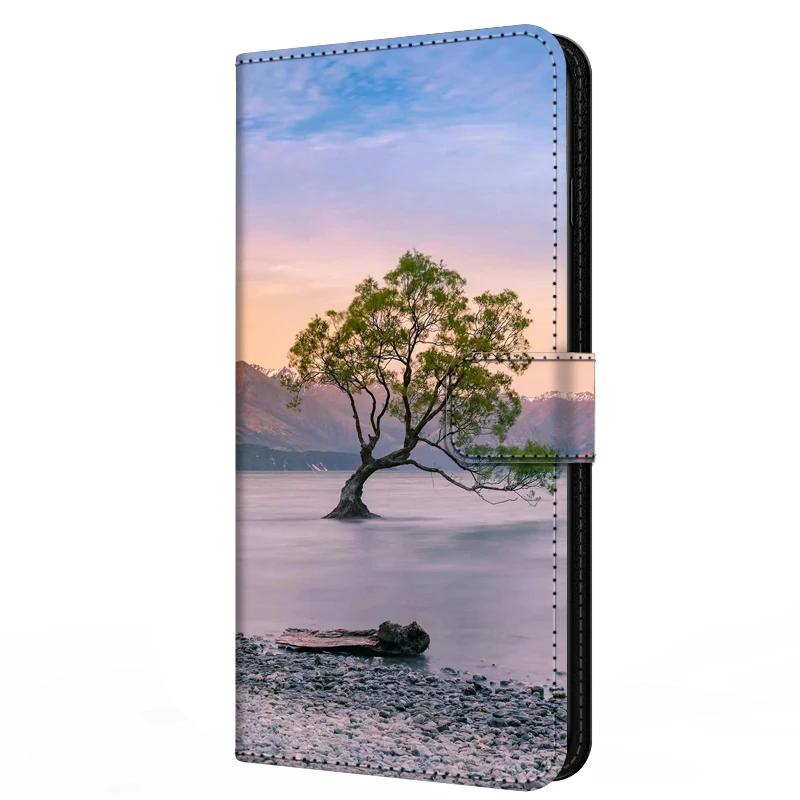 Leather Case For Realme Note 60 4G 2024 Phone Case Magnetic Book Cover For Realme C63 C61 Shockproof Coque Flip Wallet Case Para