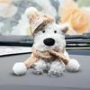 For Refer To Description Car Center Console Decoration Car Decorative Ornament Plush Dog Multifunctional Car Decorative Items