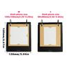 Frosted Kraft Paper Instant Camera Album 3 Inch Photo Large Capacity Photo Display Stand for Fujifilm Instax Mini SQ/ GO