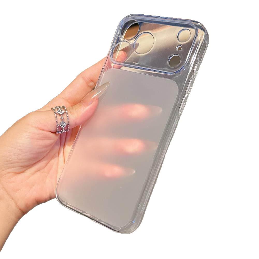 Anti-Fall Frosted Silicone Case for iPhone 17/16/15/14 Pro Max