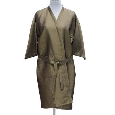 Salon Nine Glossy Beauty Gown (Khaki) / Beauty Salon Guest Gown