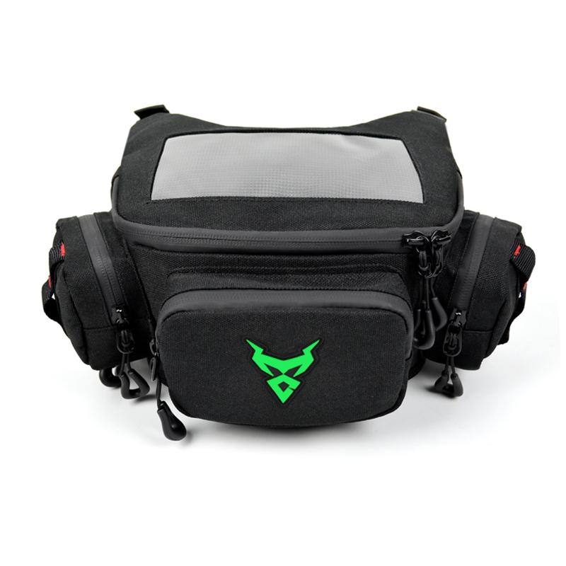 Touch Screen Motorcycle Front Bag Waterproof Moto Waist Bag Large Capacity Scooter Motorbike Pedal Moto Storage Bag Mobile Phone