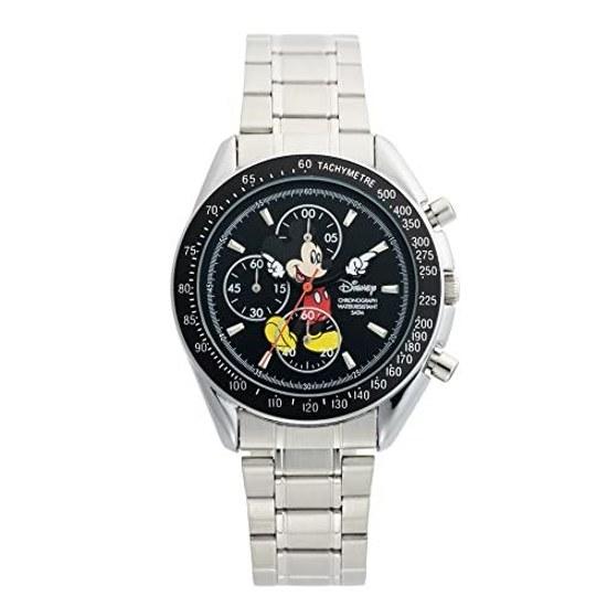 ANOTHER HEAVEN Disney Mickey Watch Vintage Reissue Model SpeedMaster (Black)