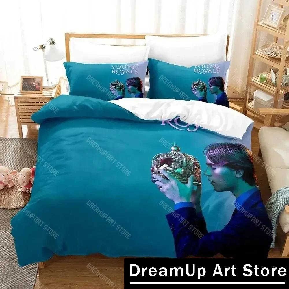 3D Print Young Royals Bedding Set Duvet Cover Bed Set Quilt Cover Pillowcase Comforter King Queen Size Boys Adult Bedding Set