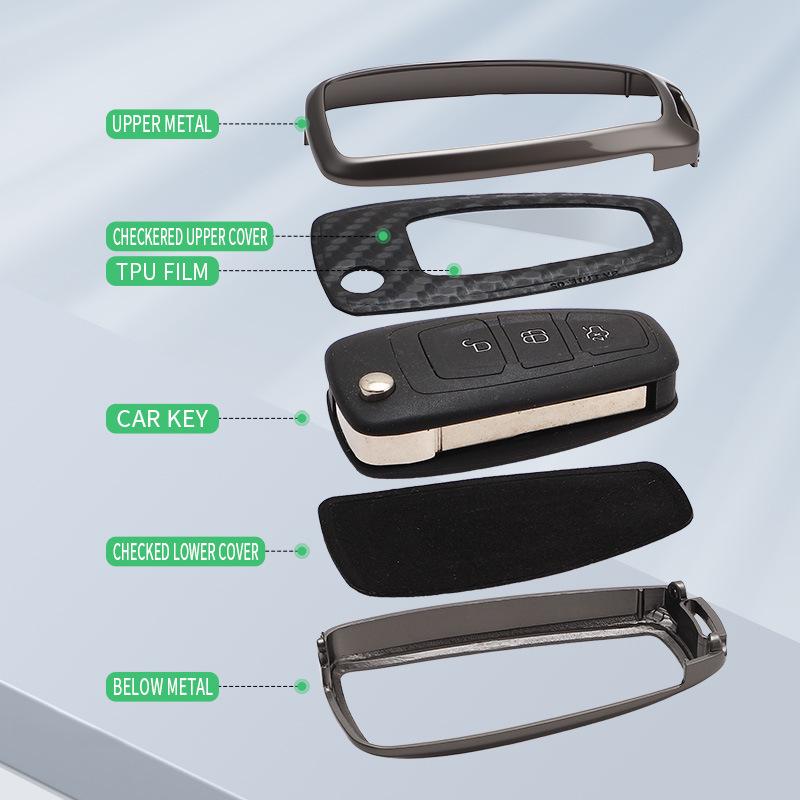 Ford Focus Mondeo Edge Escort Explorer Fiesta Key Shell Case